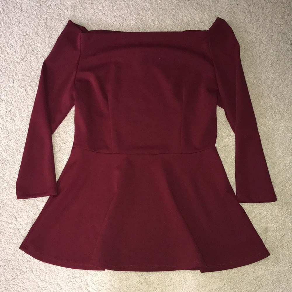 Fit and Flare Dressy Top